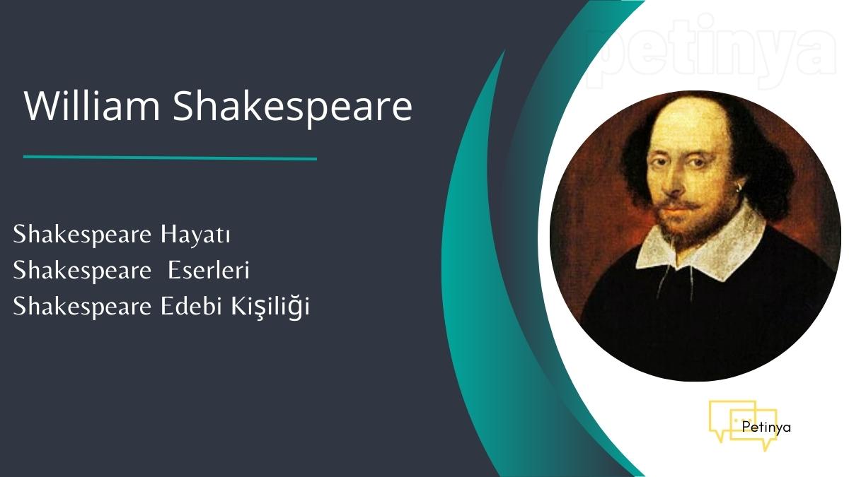 Shakespeare Hayatı Eserleri ve Edebi Kişiliği
