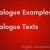 Dialogue Examples – Dialogue Texts